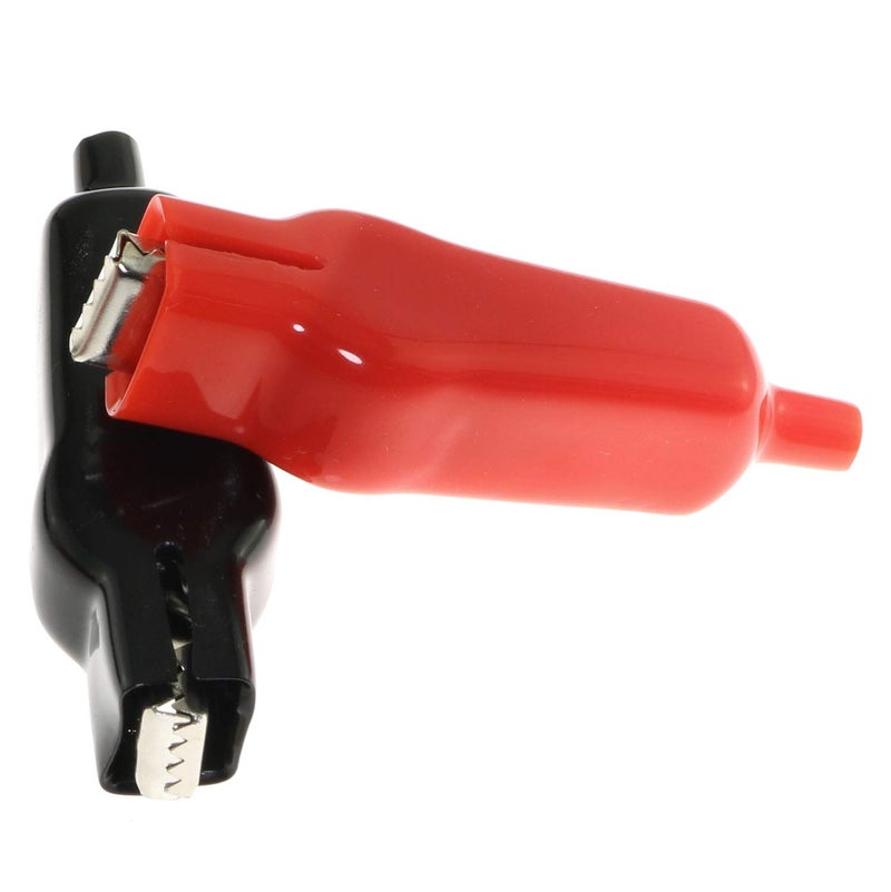 RuiLing 8-Pack 20A Insulated Alligator Clips Electric Circuit Test Testing Crocodile Clamps(4 Red+4 Black) - Image 5
